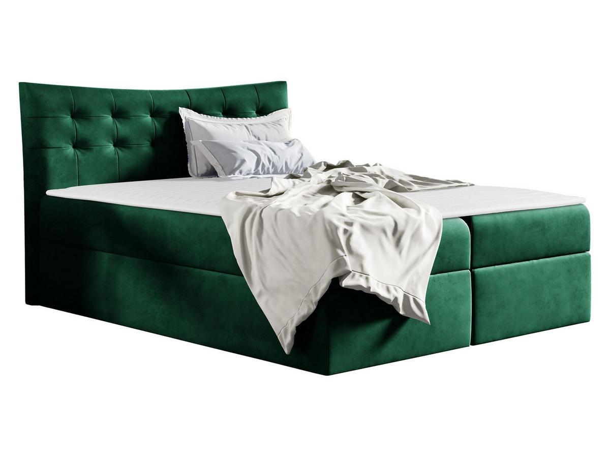 BOXBETT Havana - Grün, Holz (120/200cm) - MIRJAN24