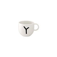 KAFFEEBECHER Letters weiß 330 ml - Weiß, Keramik (0.33L) - Villeroy & Boch