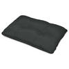 LOUNGEKISSEN Flair Outdoor Rücken 60/40/12cm Graphitgrau - Graphitfarben, Textil (40/12/60cm) - Beautissu 