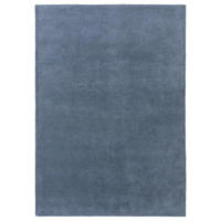 WOLLTEPPICH Bent Blau 160x230 cm - Blau, Textil (160/230cm) - benuta Nest