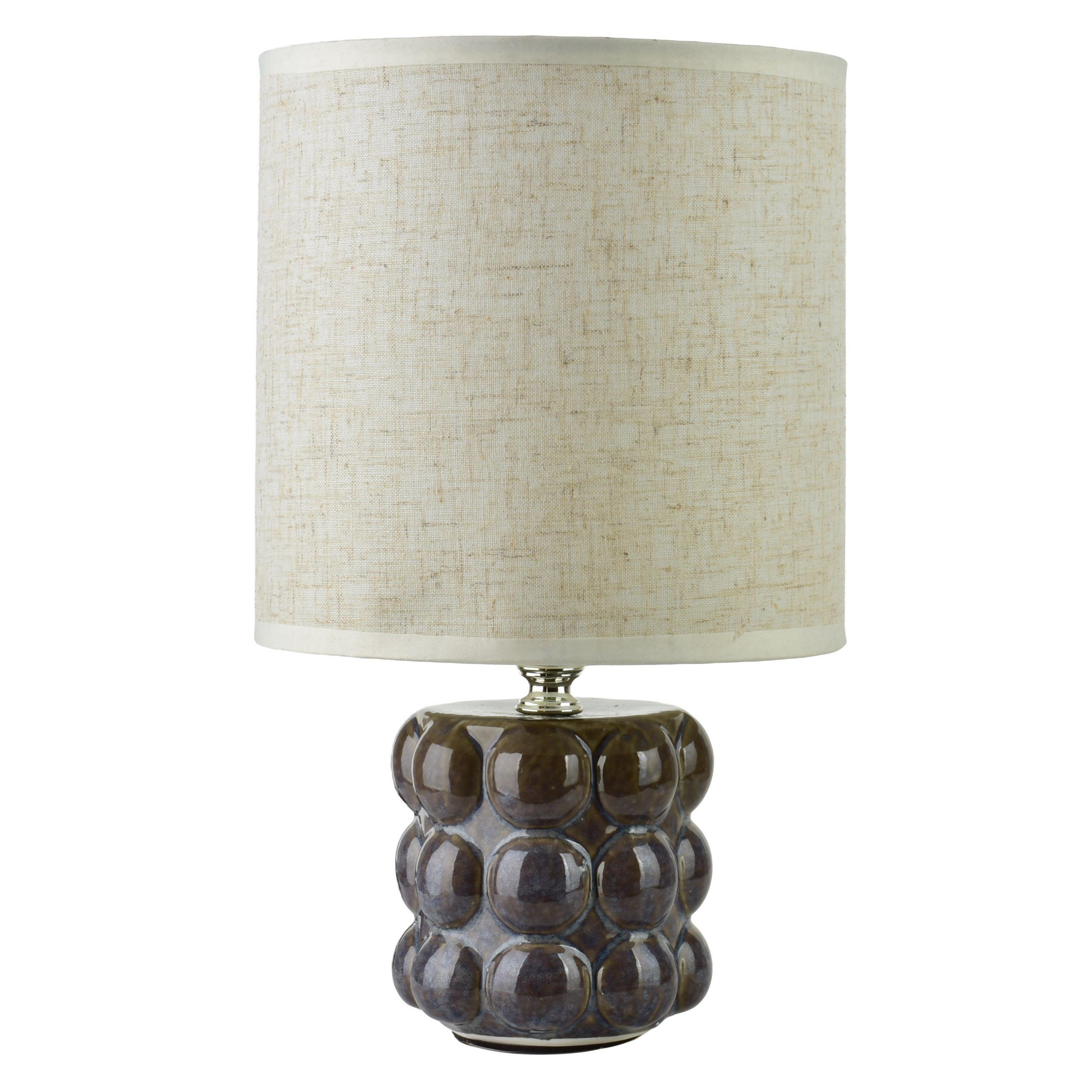 TISCHLAMPE Leti Bubble Beige 9/9/30cm - Beige, Keramik (9/9/30cm) - Mondex