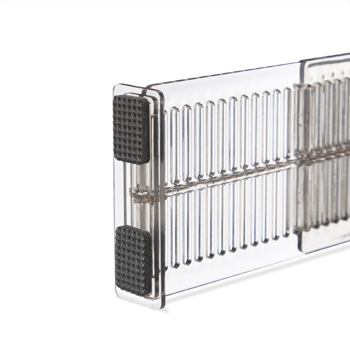 16-DIELNA súprava na členenie zásuviek - priehľadné, plast (28/8/2.5cm) - Relaxdays