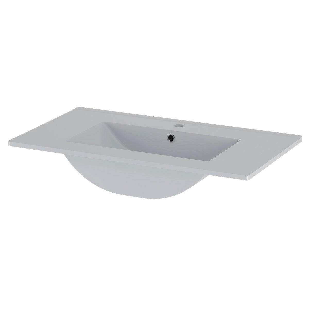 BADMÖBEL 80cm Tao 2er-Set Holz - Braun, Holzwerkstoff (80/50/45.8cm) - Petits-meubles