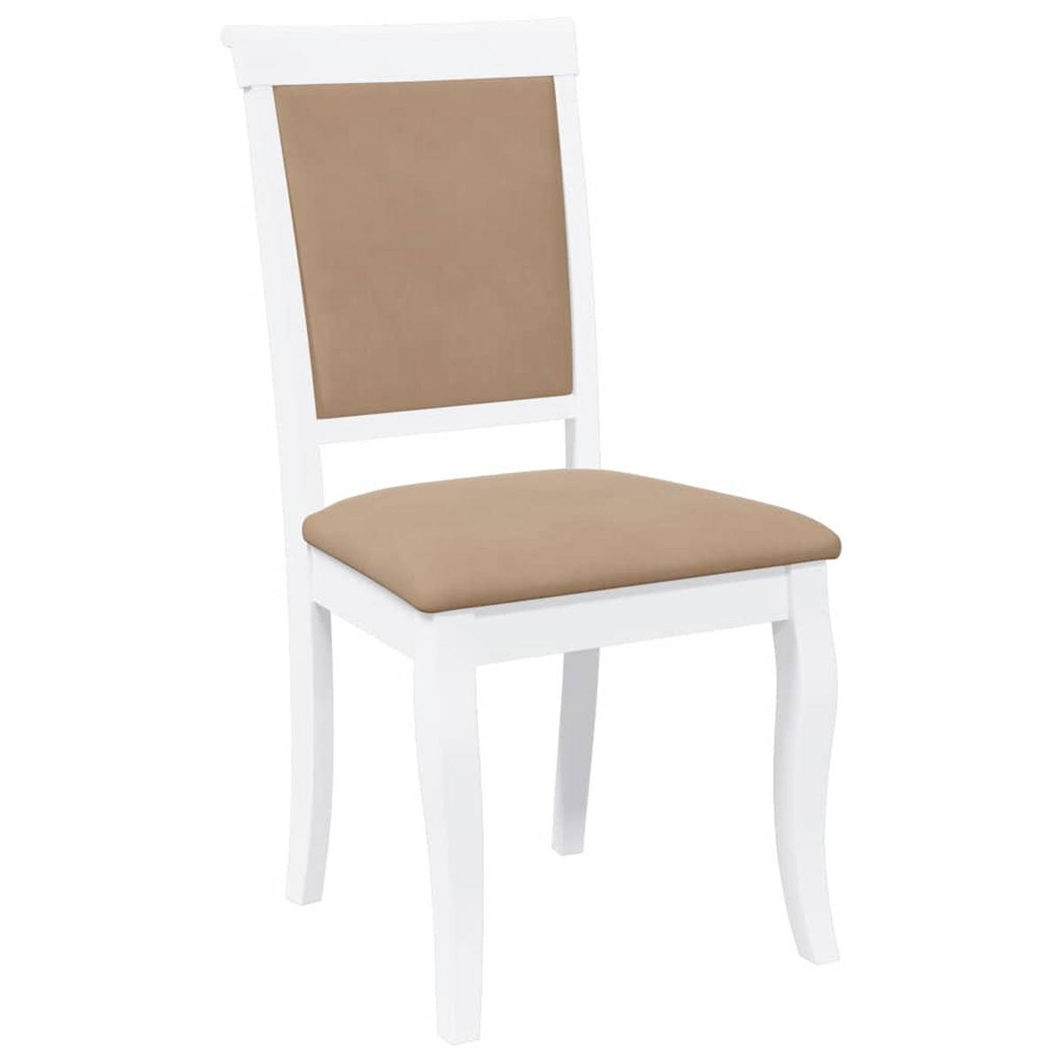 STUHL-SET 2 Stk Vogthain 50/95.5/55 cm - Weiß, Holz (50/95.5/55cm) - ZMH