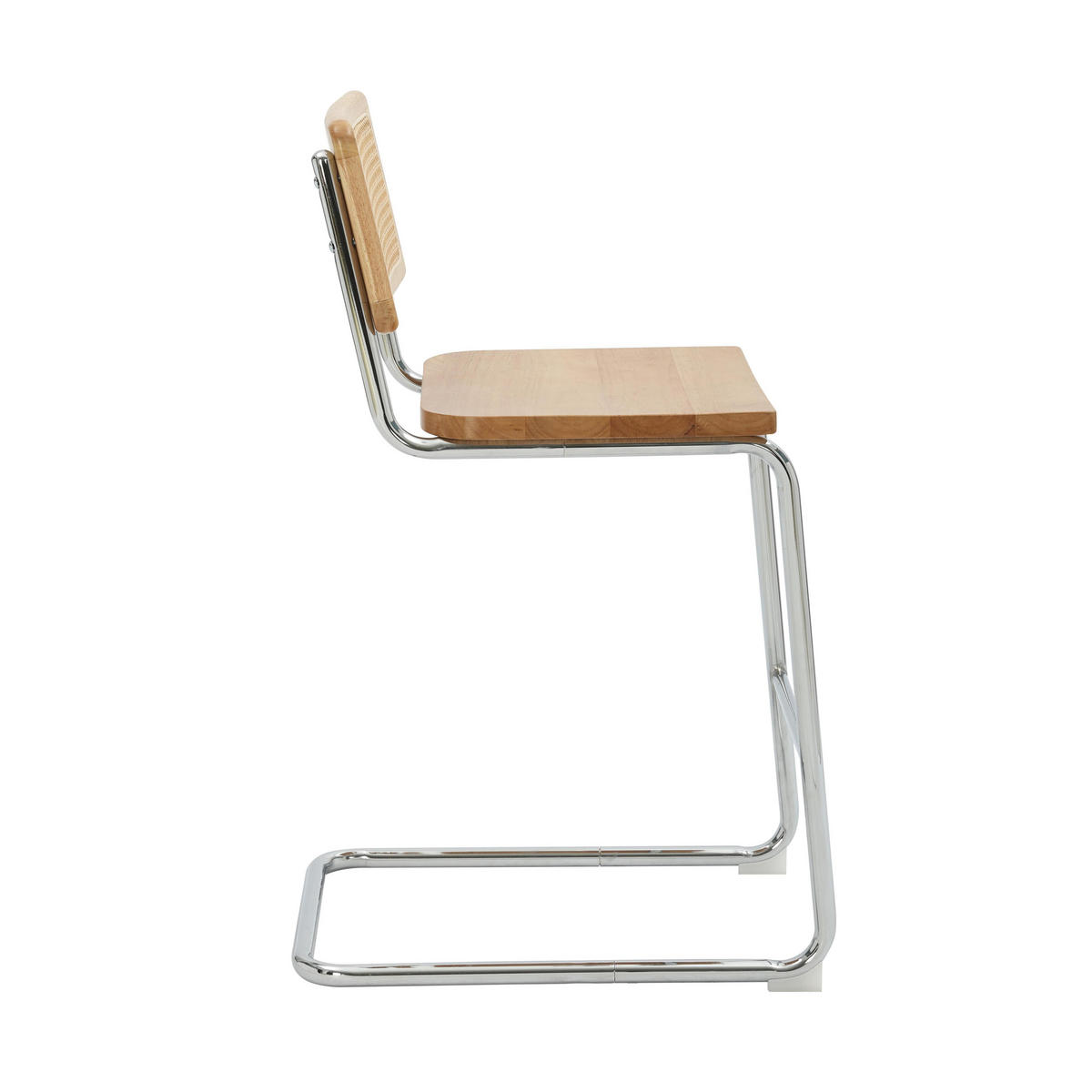 STUHL 2-tlg., Beige - Beige, Holz (45/96/55cm) - Oviala