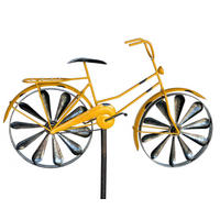 GARTENSTECKER Metall Fahrrad XL 160 cm Gelb 96101 - Gelb, Metall (50/160/11.5cm) - DanDiBo
