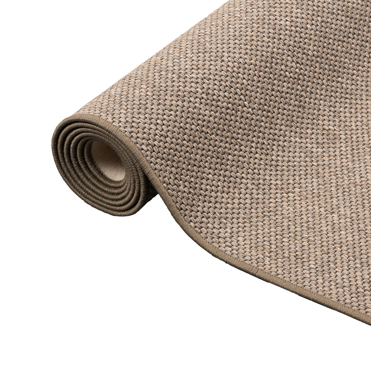 FLACHGEWEBE NATUR TEPPICH BENTZON - Braun, Textil (200/250cm) - Snapstyle