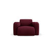 SESSEL Molino aus strukturiertem Stoff burgundfarben - Bordeaux, Textil (95/72/105cm) - Micadoni