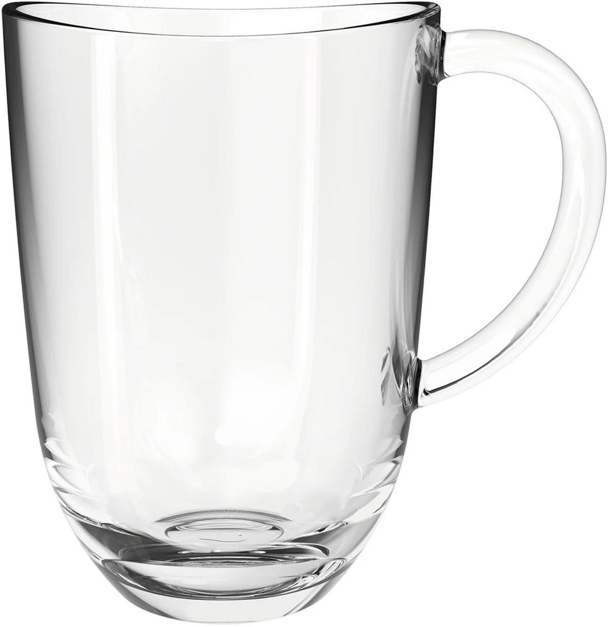 LATTE-MACCHIATO-GLAS Latte Macchiato Gläser Napoli 380 ml - 6 Stück - Hitzebeständig - Transparent, Glas - Leonardo