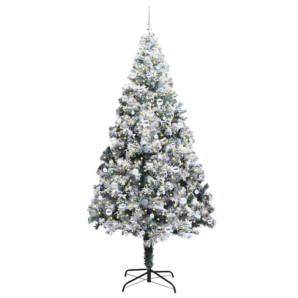 vidaXL Weihnachtsbaum Weiß 240 cm