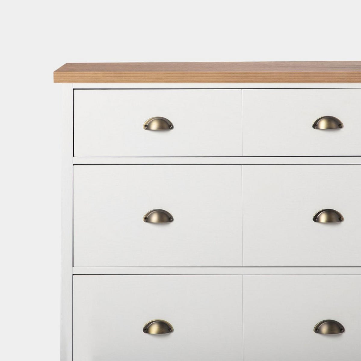 KOMMODE MIT SCHUBLADEN Marais Zweifarbig 100 cm x 95 cm - Multicolor, Holzwerkstoff (100/95/40cm)