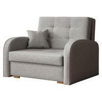 SCHLAFSOFA Viva Gold I - Hellgrau/Braun, Holz/Textil (103/85/98cm) - MIRJAN24
