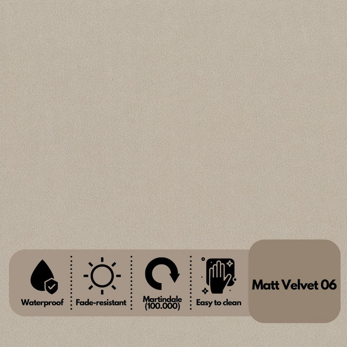 BOXSPRINGBETT Aurora mit Bettkasten, Beige Samt 200x200 cm – inkl. H3 Matratze und Topper - Beige/Schwarz, Holzwerkstoff/Kunststoff (200/200cm) - WFL GROUP