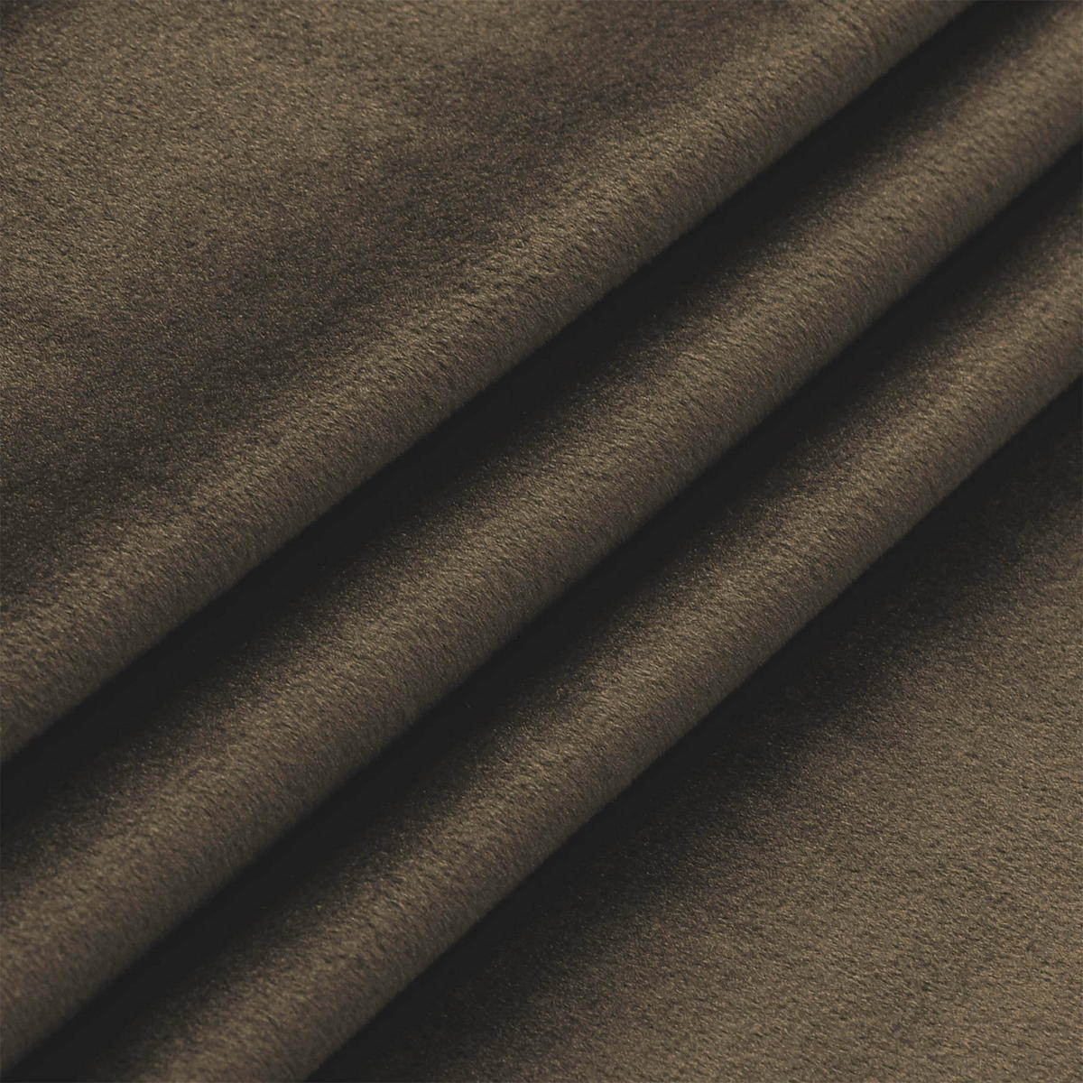 VORHANG Ösen Samt 300/245 cm Braun - Braun, Textil (300/245cm) - TiborTex