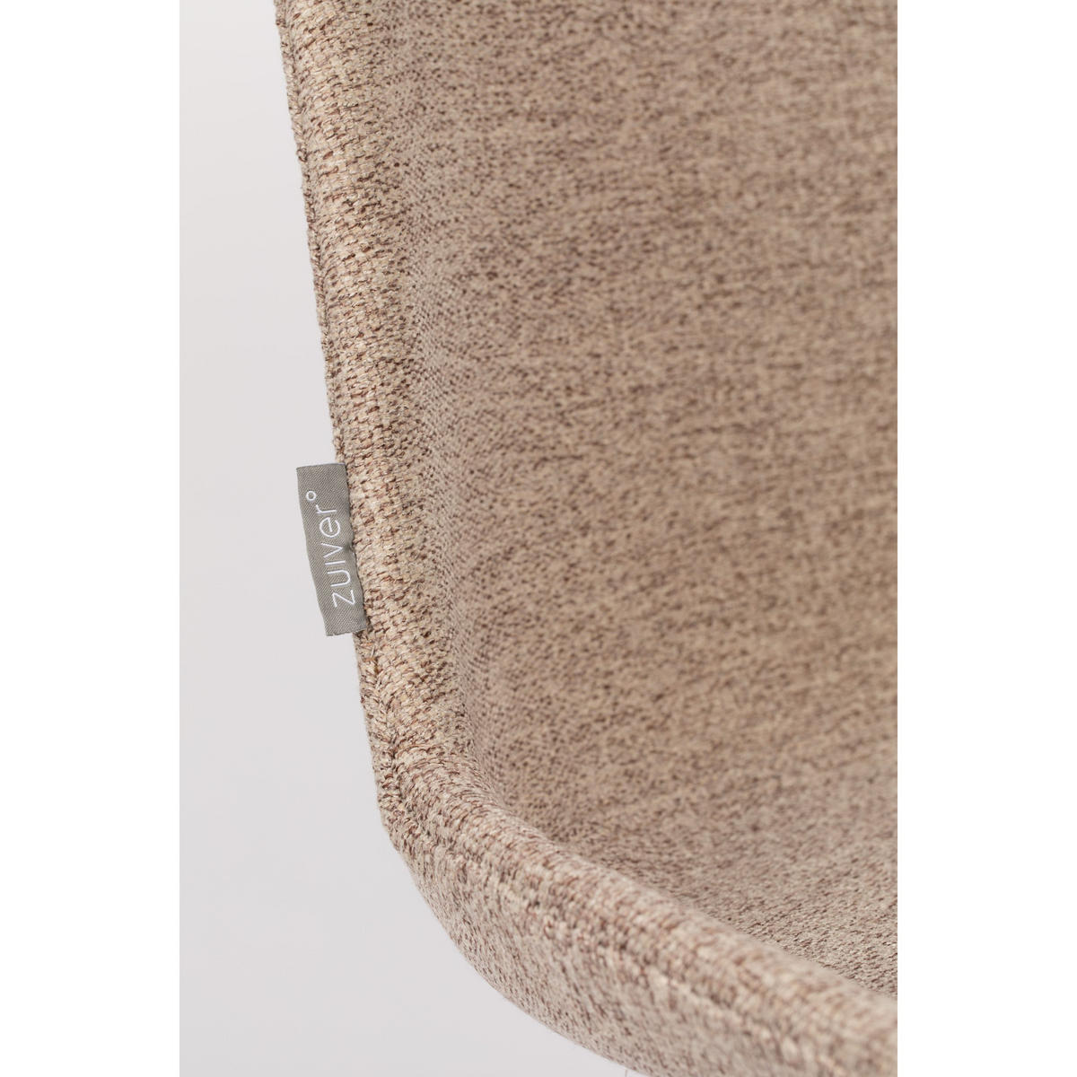 ESSZIMMERSTUHL Albert Kuip Soft Beige - 2 er Set - Beige, Textil (49/81.5/55cm) - Zuiver