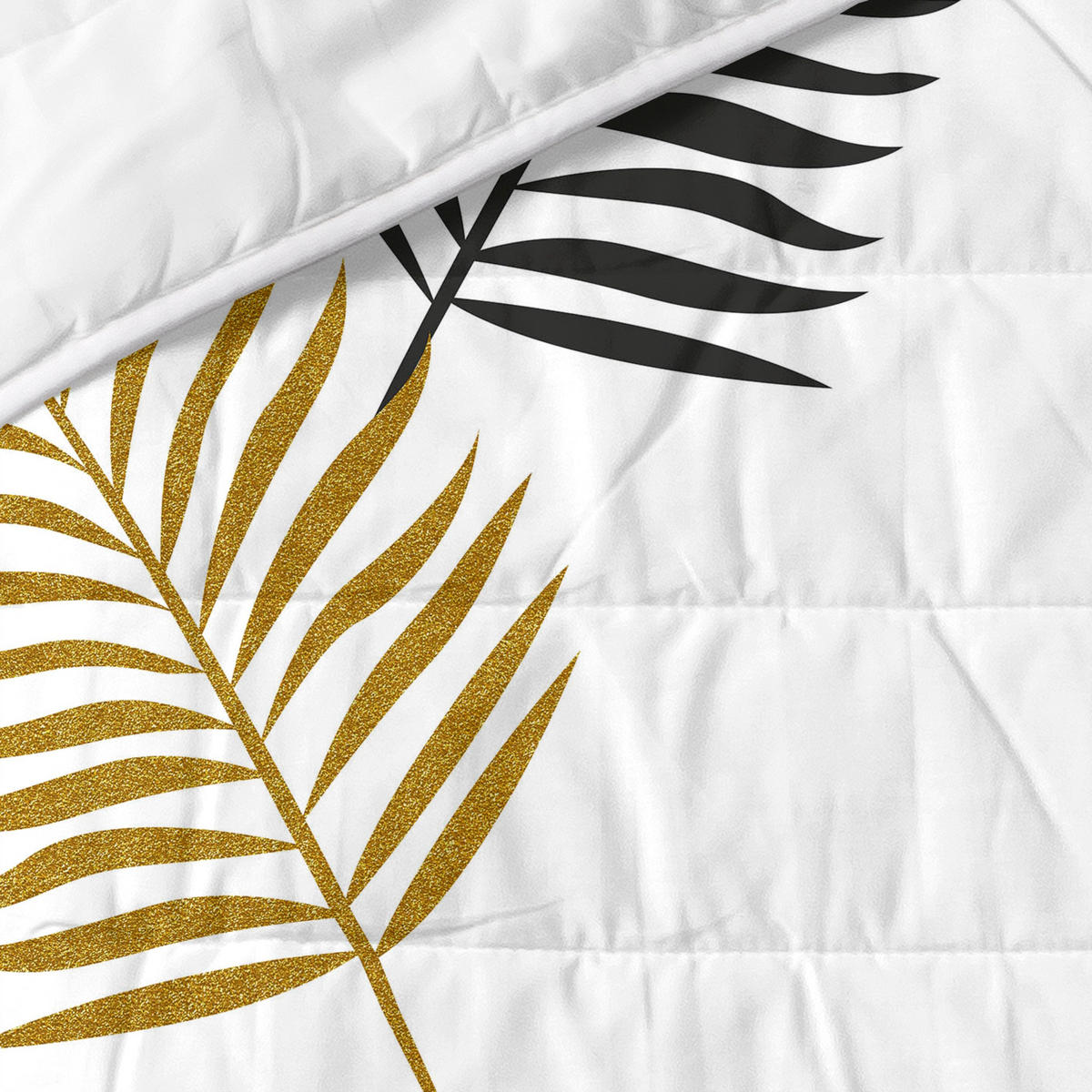 TAGESDECKE foliage 180x260 cm (bett 80/90/105) mehrfarbig - Multicolor, Textil (180/260cm) - Happy Friday