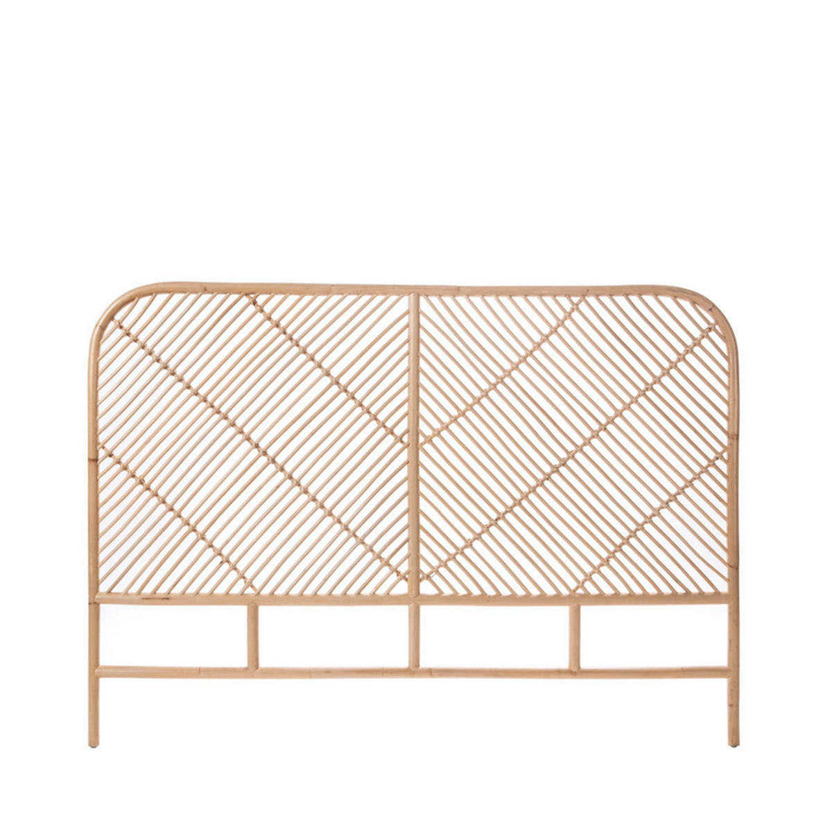 RATTANSENKOPFTEIL 148 cm - KAYAN - Natürlich - Naturfarben, Naturmaterialien (148/112/3cm) - Drawer