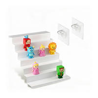 REGÁL Tonies - biela, kov (34/28/35cm) - Relaxdays