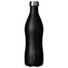ISOLIERFLASCHE Dowabo - Schwarz, Metall (0.75L) - Dowabo
