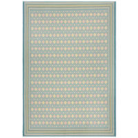 OUTDOOR-TEPPICH Pastell-Streifen, sommertauglich, eisfarben RAVENGLASS, Pastellfarben 160x230 cm - Pastellblau, Textil (160/230cm) - KADIMA DESIGN