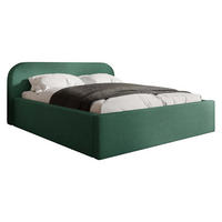 POLSTERBETT Deisin - Naturfarben/Grün, Holz/Holzwerkstoff (180/200cm) - MIRJAN24