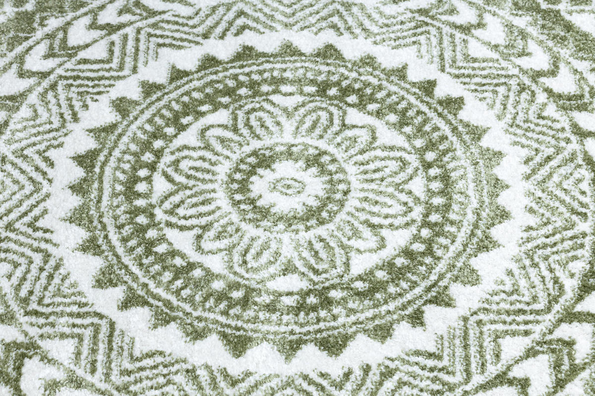 TEPPICH Fun 140 cm - Pastellgrün, Textil (140/140cm) - rugsX