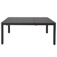 GARTENTISCH - Aluminium - Anthrazit - Ausziehbar - Anthrazit, Metall (100/180/75cm) - home24