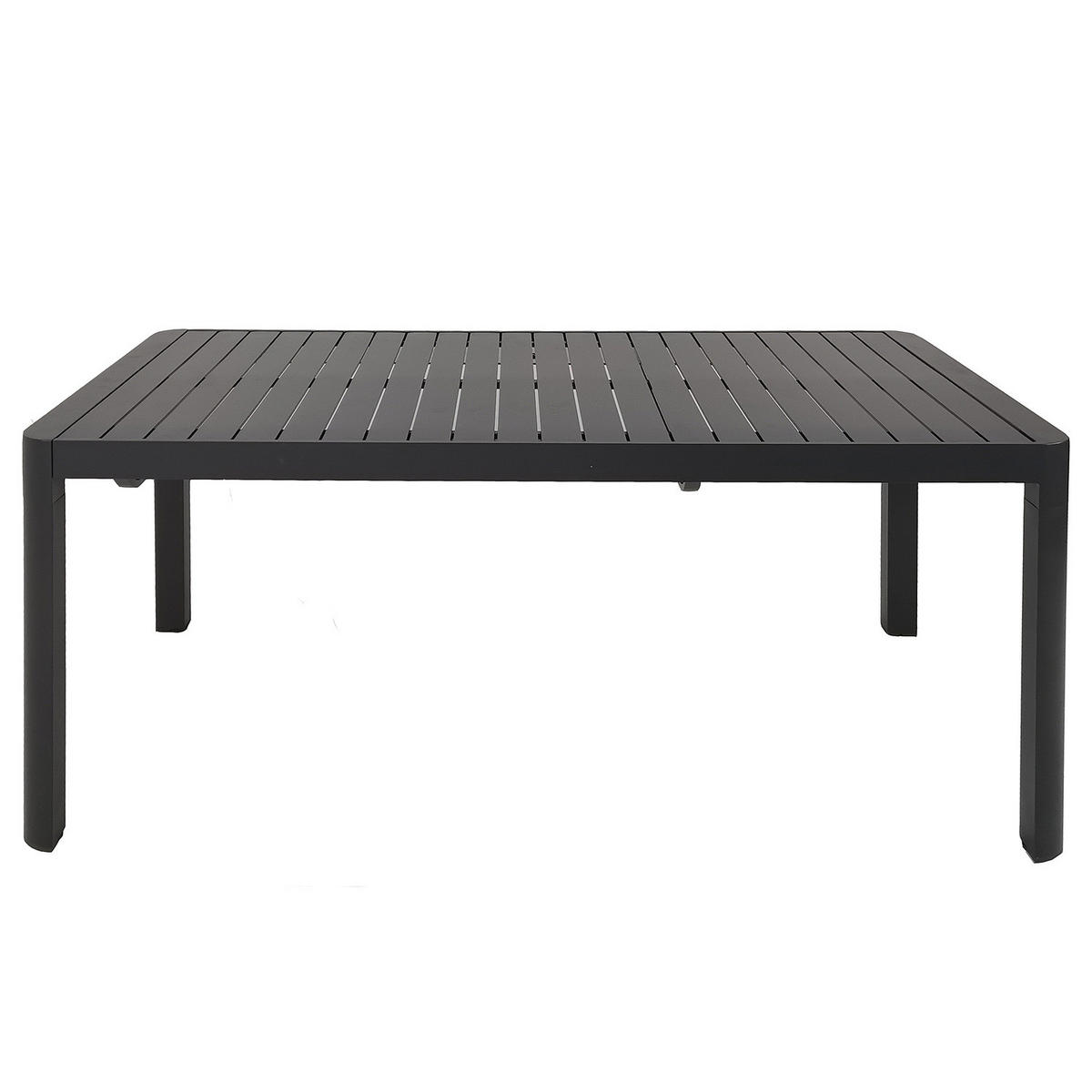 GARTENTISCH - Aluminium - Anthrazit - Ausziehbar - Anthrazit, Metall (100/180/75cm) - home24