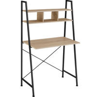 SCHREIBTISCH Exeter,85,5 x 46,5 x 140 cm,Industrial Holz hell, Eiche Sonoma - Naturfarben, Holzwerkstoff (85.5/46.5/140cm) - tectake