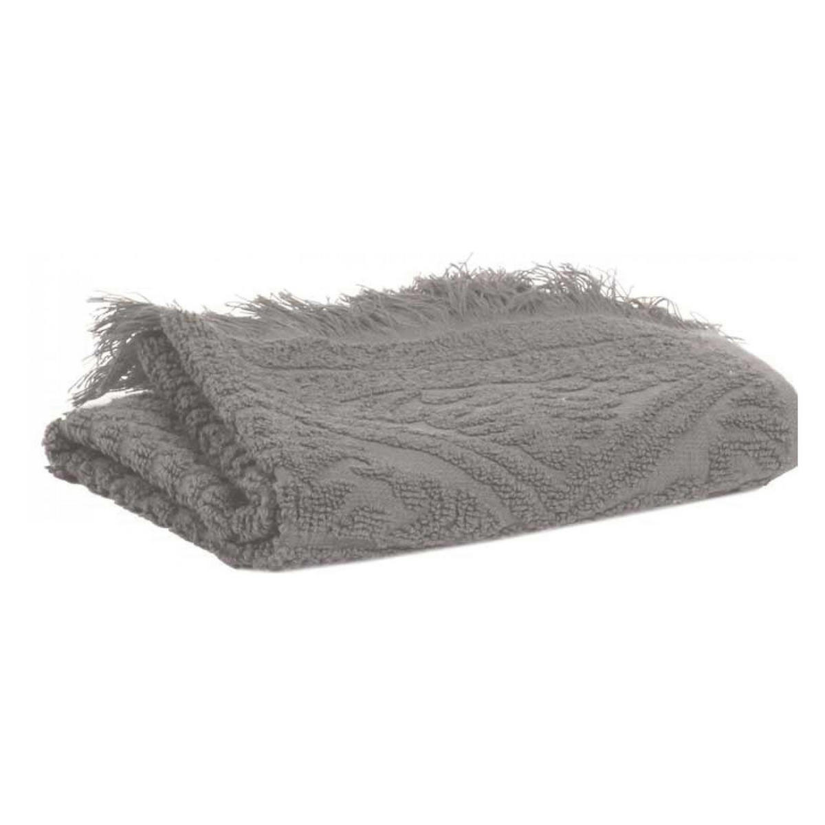 DUSCHTUCH Zoé gewittergrau 70 x 140 cm - Grau, Textil (70/140cm) - Vivaraise