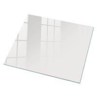 GLASPLATTE 80x60 cm – Hellgrau - Pink, Glas (0.4/80/60cm) - ArtPrintCave