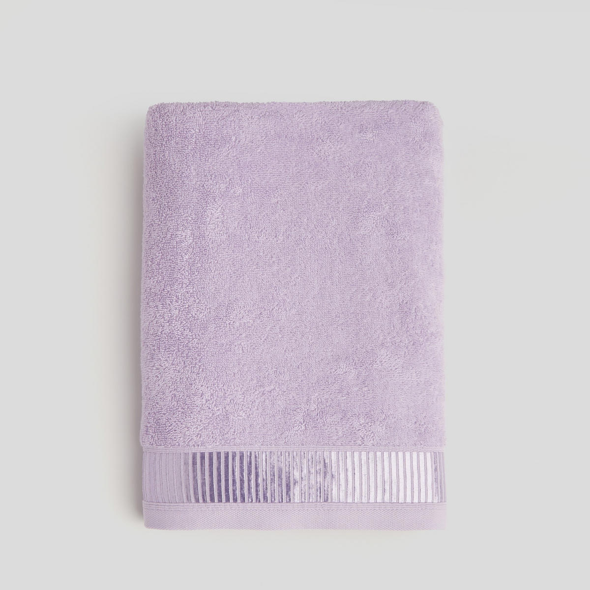 DUSCHTUCH Alicanty - Violett, Textil (70/130cm) - home&you