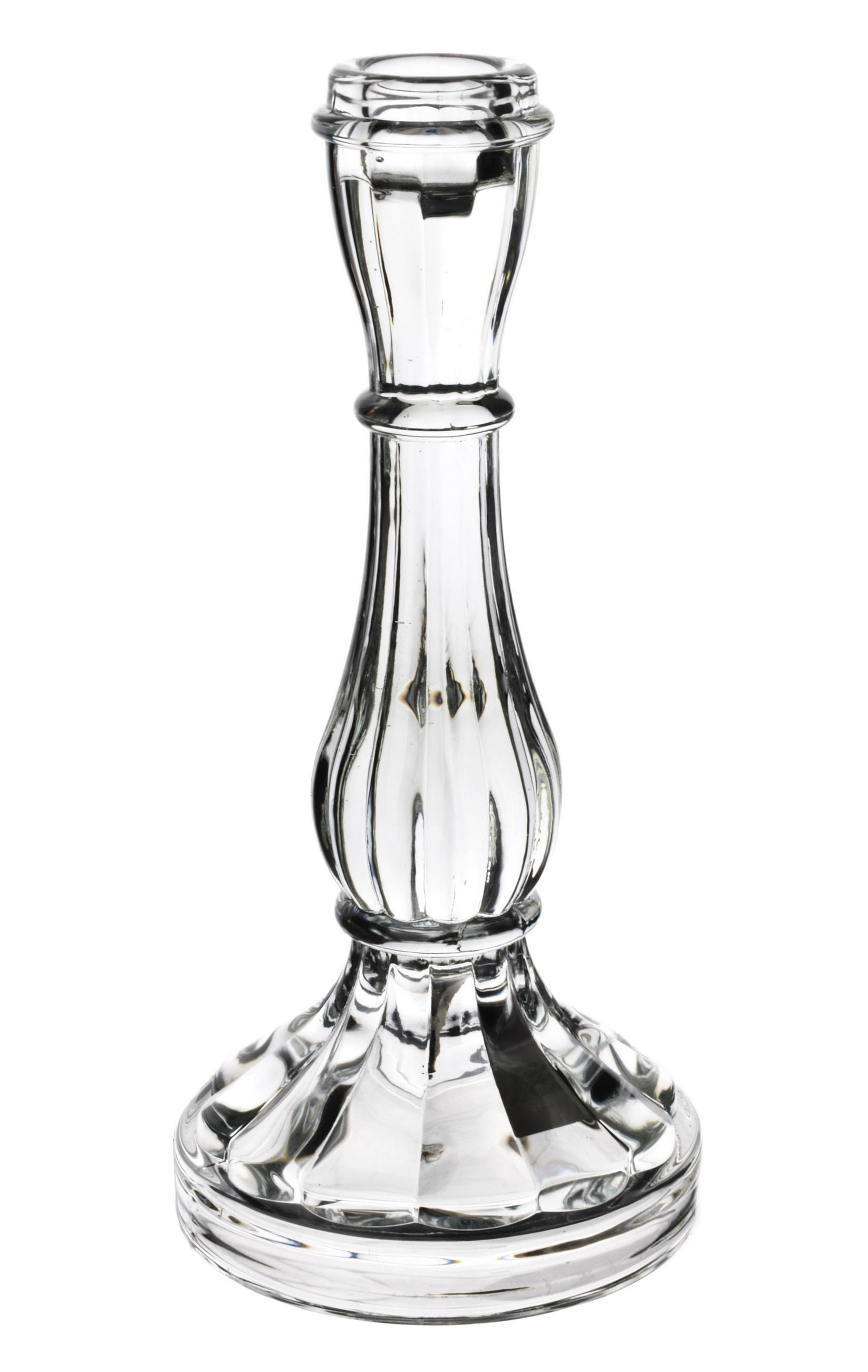 KERZENHALTER Patricia transparent 10/10/21. 5cm Glas - Transparent, Glas (10/22/10cm) - Mondex