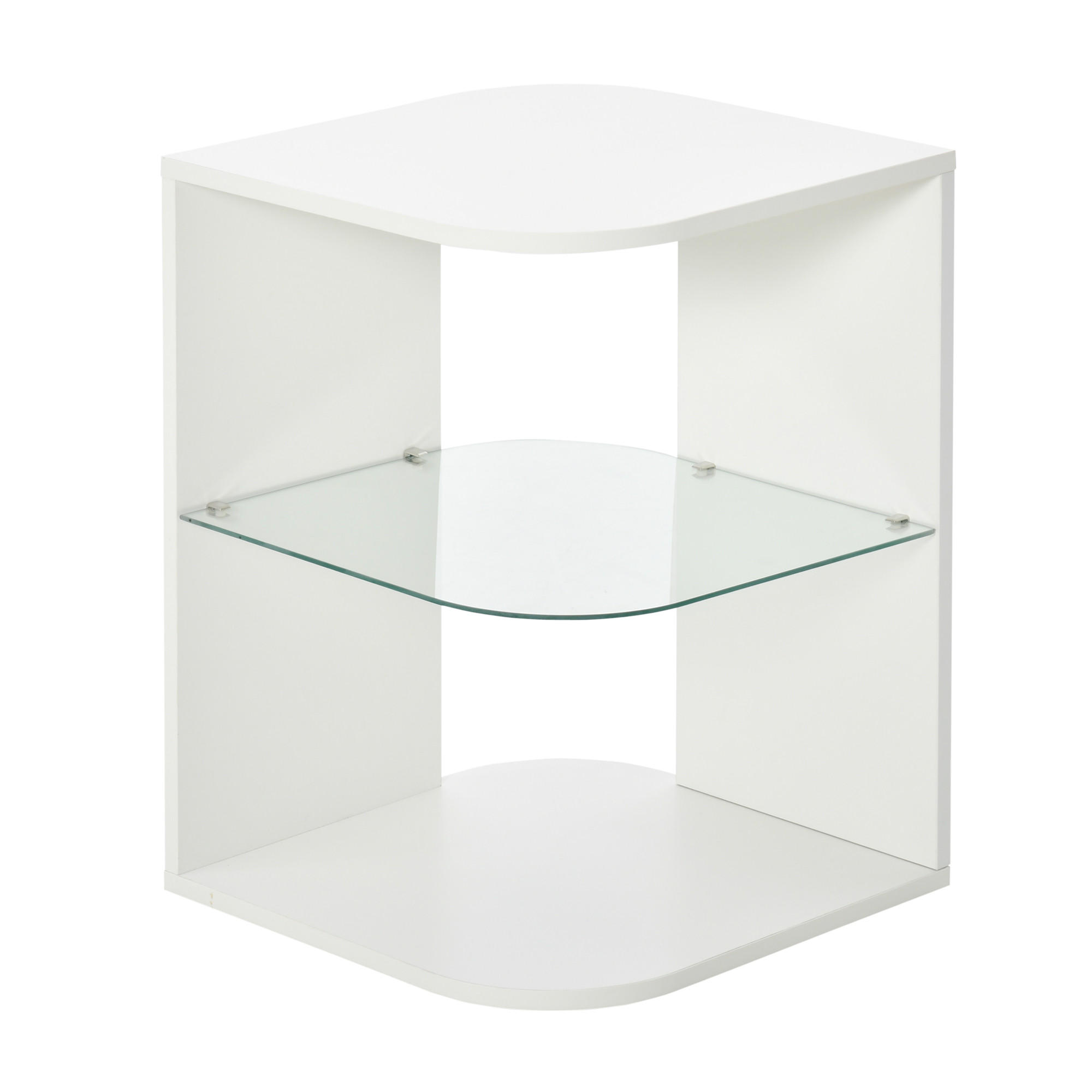 BEISTELLTISCH Weiß 1 Stück - Weiß, Kunststoff (40/40/56cm) - GiPP
