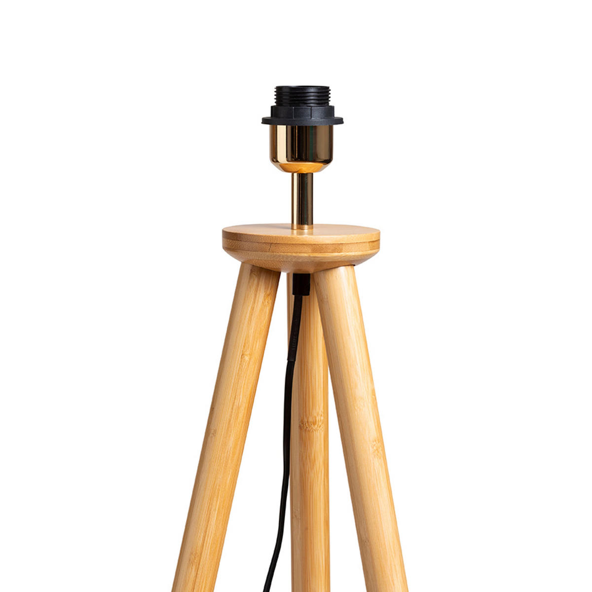 LEUCHTE BASCO bamboo Bambus 15 W - Naturfarben, Naturmaterialien (30/30/135cm) - Rendl