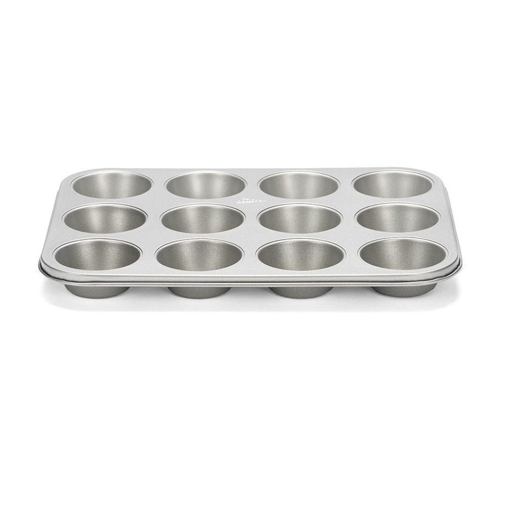 MUFFINFORM Silber 35/28/2.4 cm P03634 - Silberfarben, Metall (28/2.4/35cm) - Patisse 