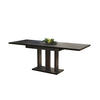 ESSTISCH Appia Special ausziehbar bis 210 cm - Graphitfarben, Holzwerkstoff (130/80/76cm) - Endo-Moebel