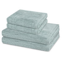 FROTTIERSET Premium 4-teilig - Hellgrün, Textil (50/100cm) - Ross