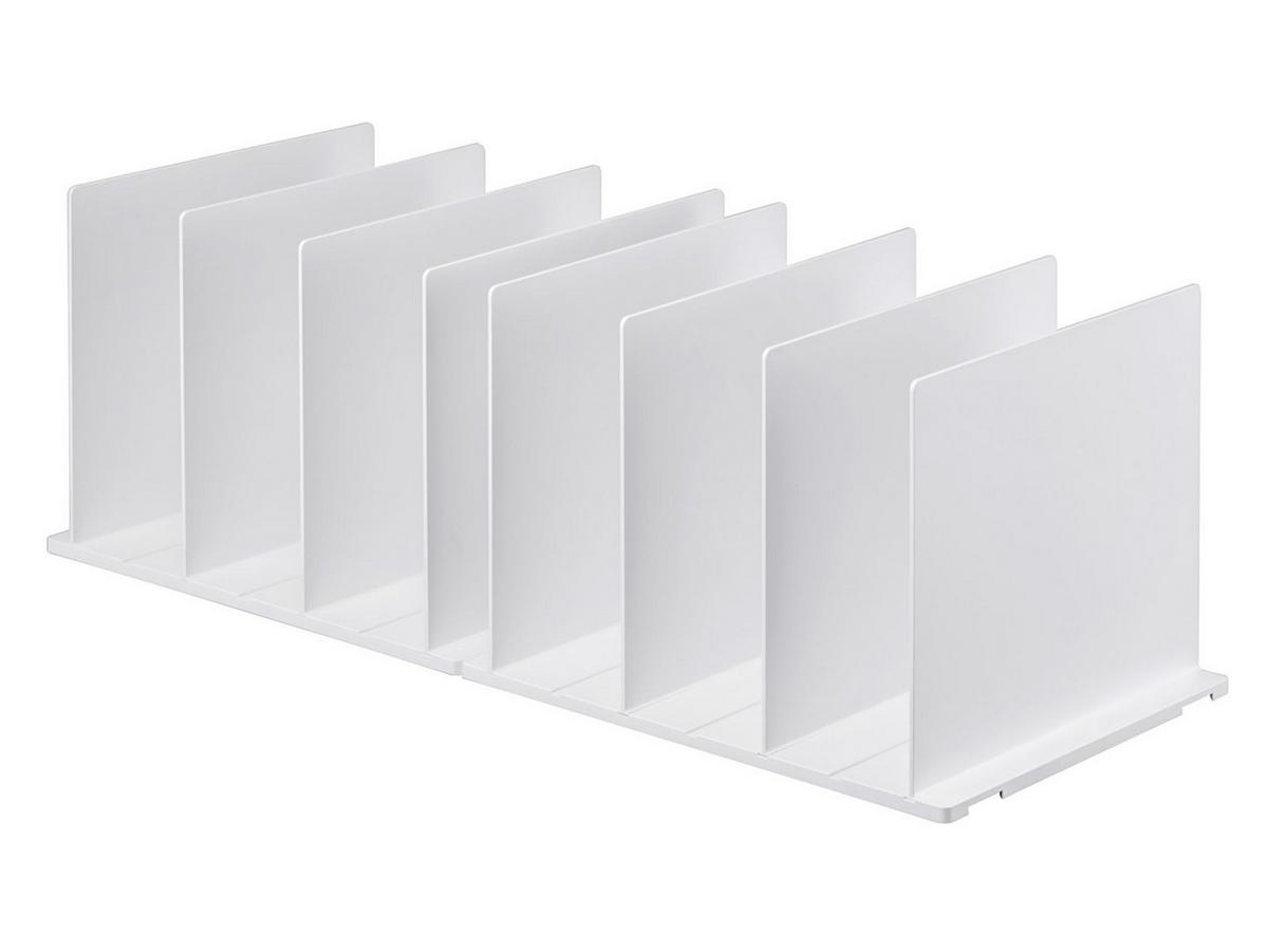 TASCHEN-ORGANIZER Smart weiß 31/21/24 cm (2er Set) - Weiß, Kunststoff (31/21/24cm) - Yamazaki