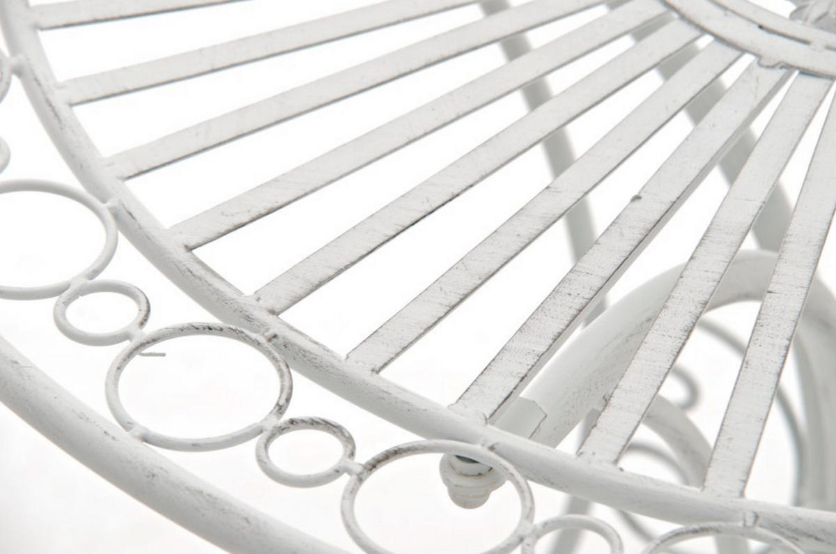 GARTENTISCH Hera antik weiß - Creme, Metall (72.5/70/70cm) - TPFGarden
