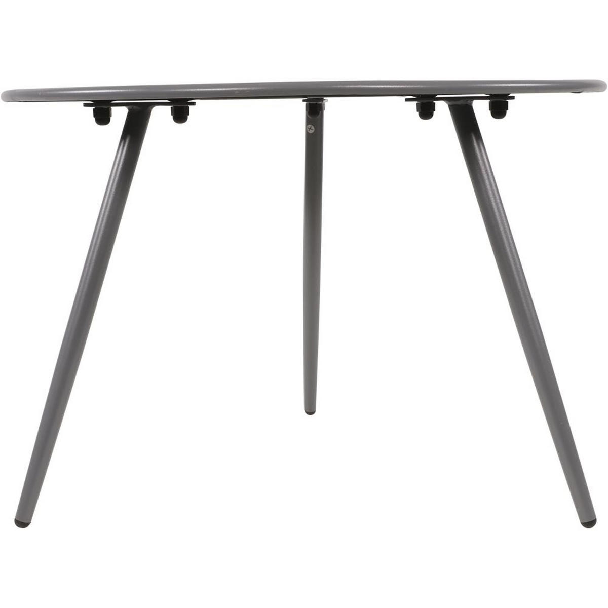 BEISTELLTISCH Rafael - Mehrfarbig - 60/60/41 cm - Multicolor, Metall (60/60/41cm) - Lesli Living