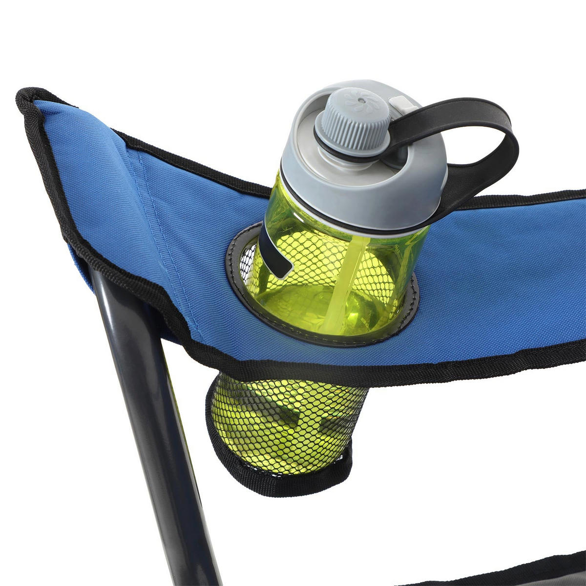 CAMPINGSTUHL KLAPPSTUHL - Blau, Textil (55/102/90cm) - Hansiro