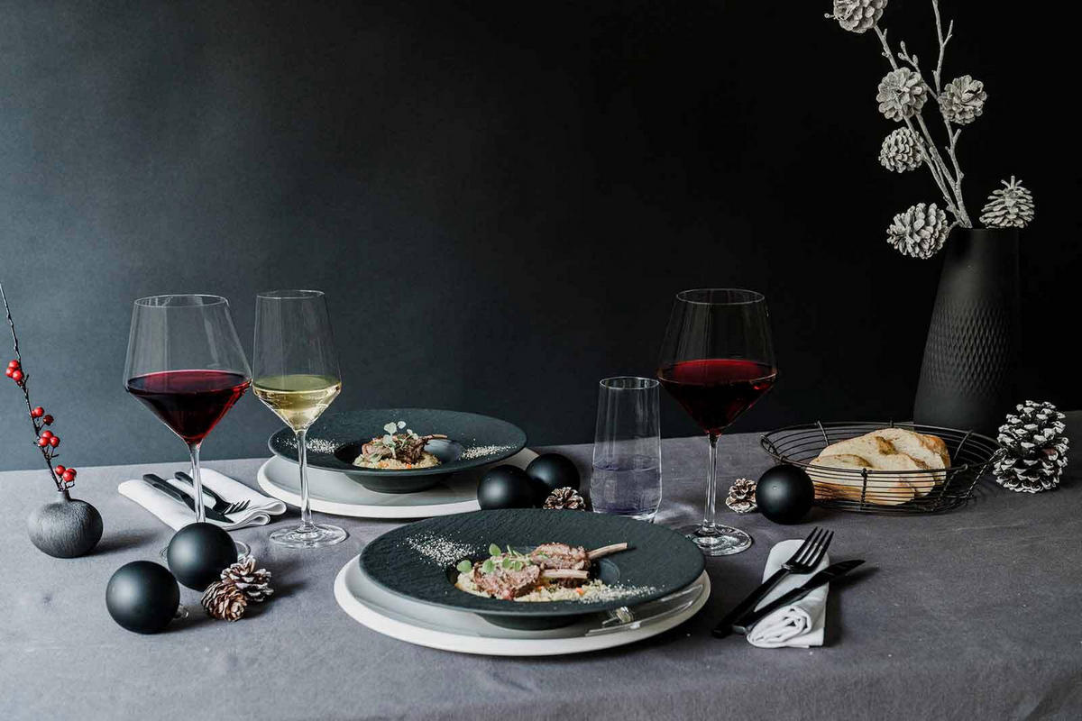 BORDEAUX UND BURGUNDER GLÄSER Pure transparent 4er Set - Transparent, Glas - Zwiesel Glas