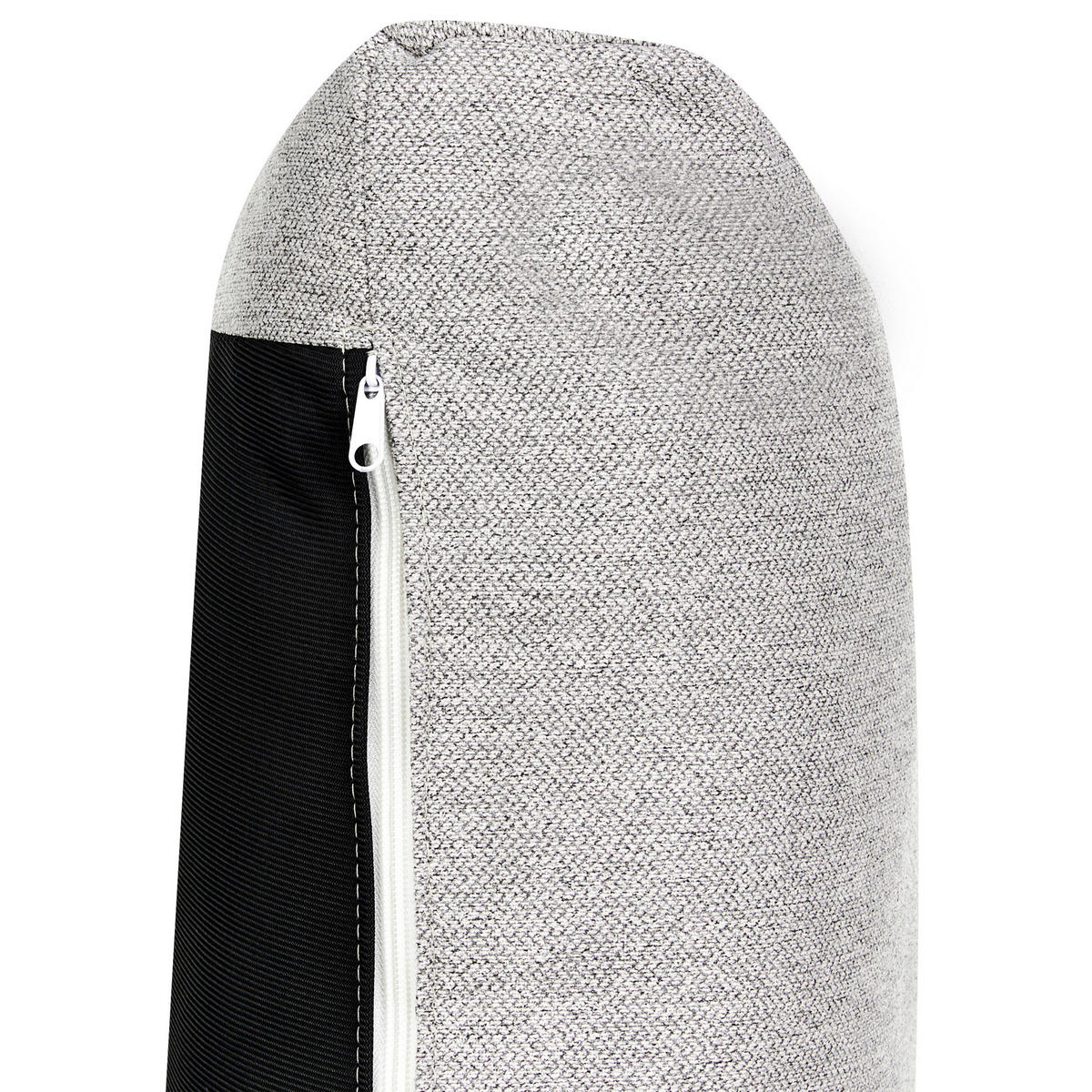 2-SITZER-SOFA grau/hellbraun Siggard - Hellbraun/Grau, Textil (184/84/92cm) - Beliani