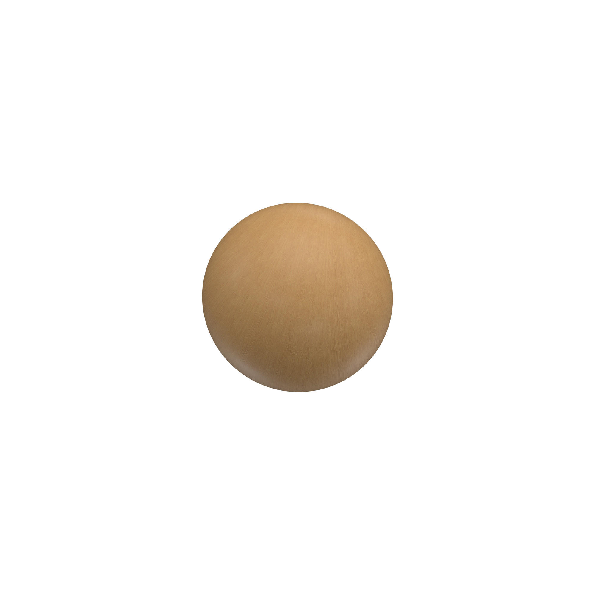 ENDSTÜCKE FÜR GARDINENSTANGEN 16 mm Ø, Geo Buche, Packung 2 Stück - Buchefarben, Holz (3.3/3.5/3.5cm) - INTERDECO