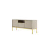 LOWBOARD Austin 33/56,4/135 cm - Beige, Holzwerkstoff (33/56/135cm) - Kocot Kids