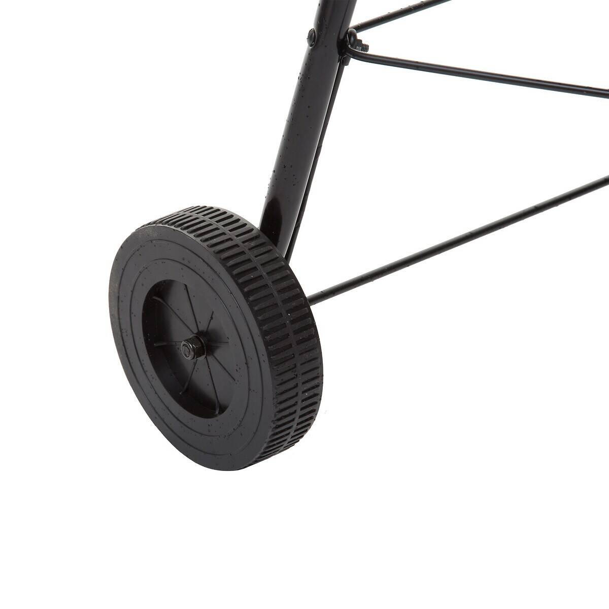 HOLZKOHLEGRILL Juna - Schwarz, Metall (45.5/61/48.5cm)