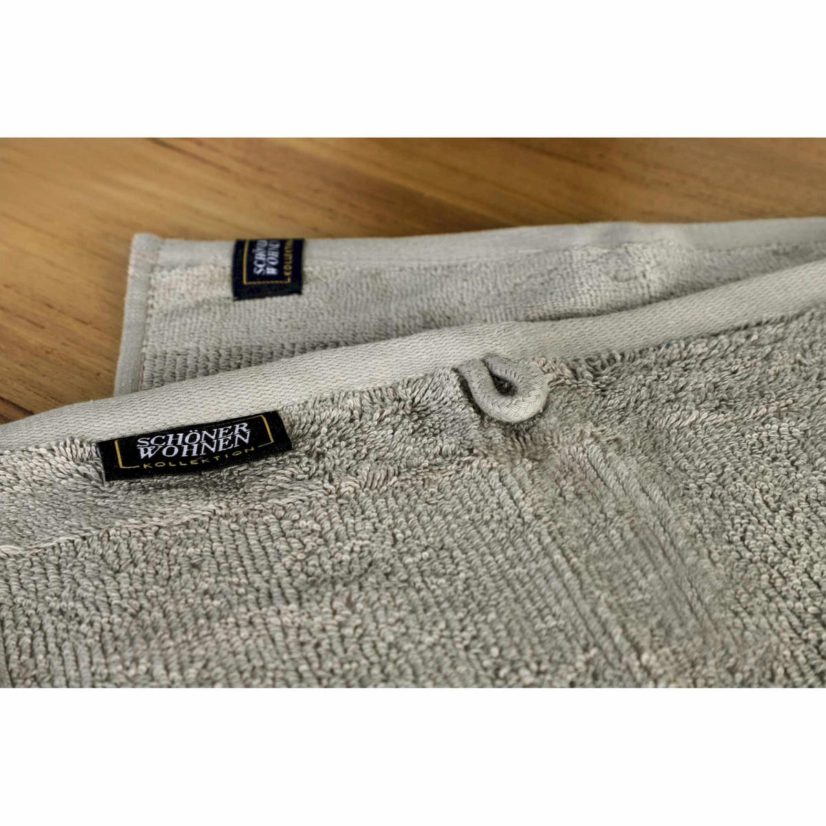 GÄSTEHANDTUCH SENSE-6 - Sandfarben, Textil (30/50cm) - Schöner Wohnen