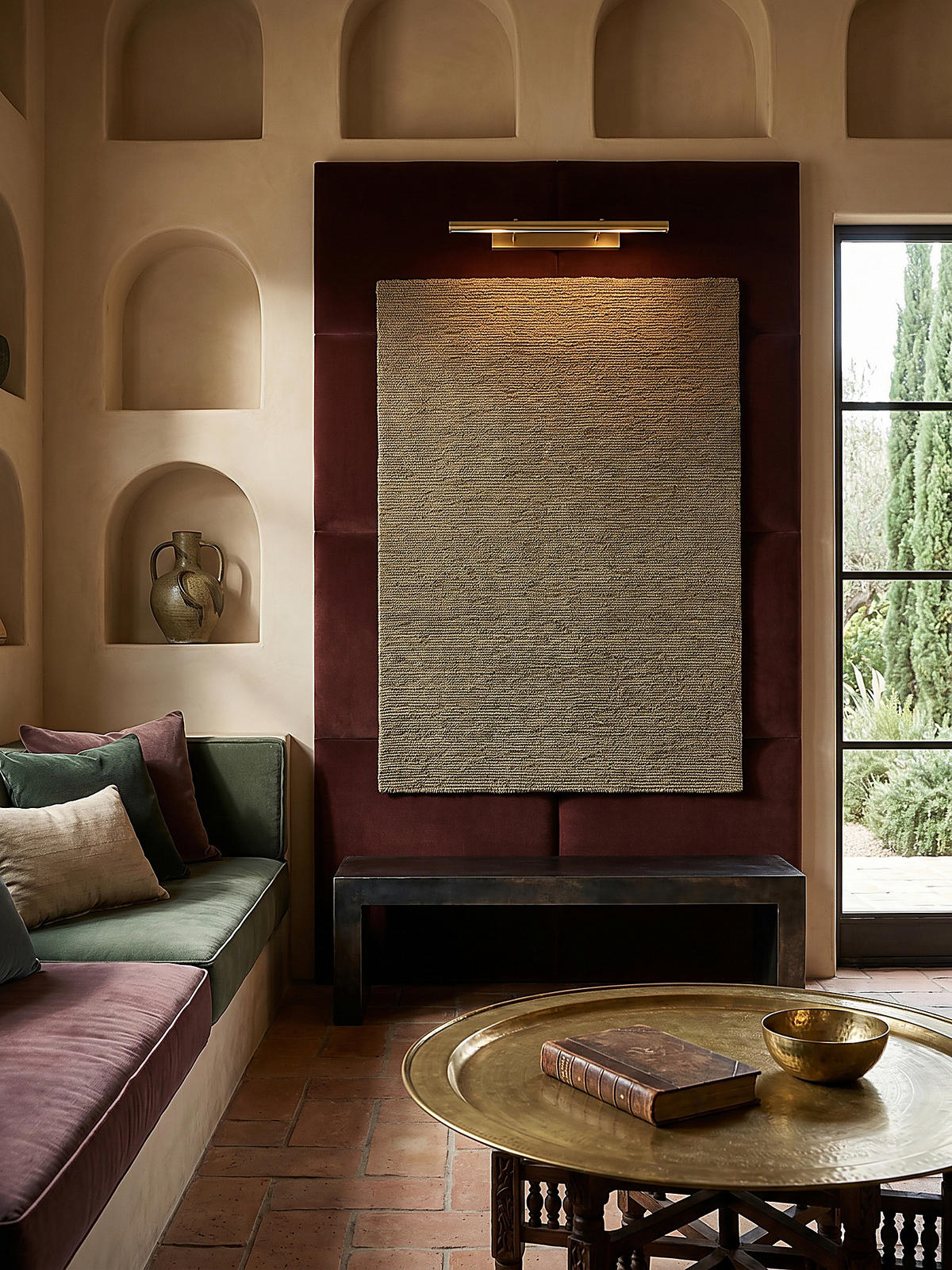 WOLLTEPPICH Boucle, Unifarben, Strapazierfähig, natürlich & pflegeleicht Erdtöne Rechteckig 160x230 - Grün, Textil (230/160cm) - KADIMA DESIGN