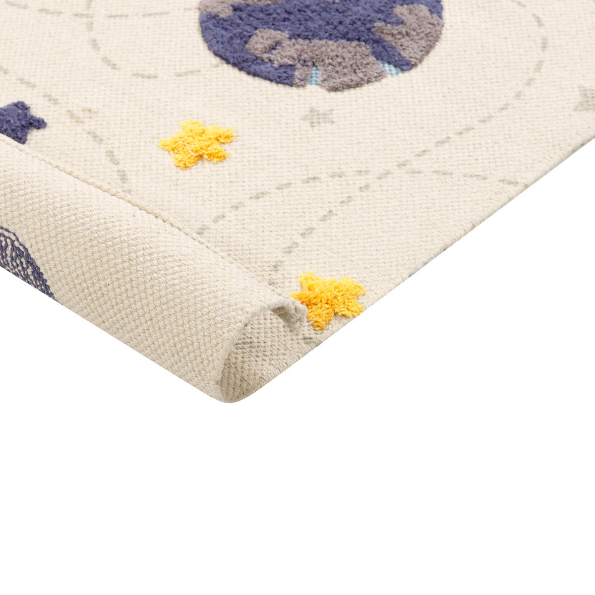 KINDERTEPPICH Langsa 150/80 cm - Beige, Textil (80/150cm) - Beliani